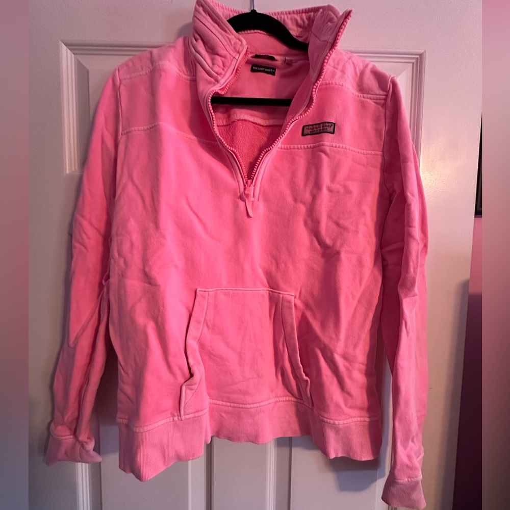 Vineyard Vines Pink Shep Shirt women’s large